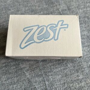 Vintage Zest Soap Bar‎ With Zestfully Clean Blue Logo Sealed Box Deadstock Brand